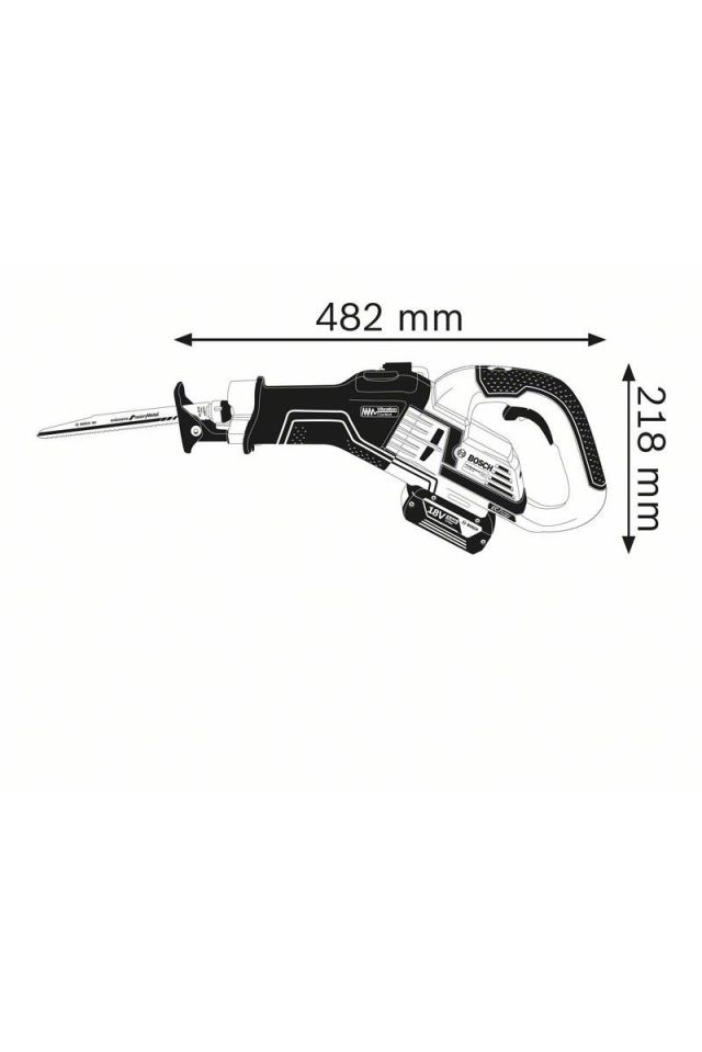 BOSCH ΣΠΑΘΟΣΕΓΑ ΜΠΑΤΑΡΙΑΣ GSA 18V-32 PROFESSIONAL (ΜΟΝΟ ΣΩΜΑ) 18V 06016A8108