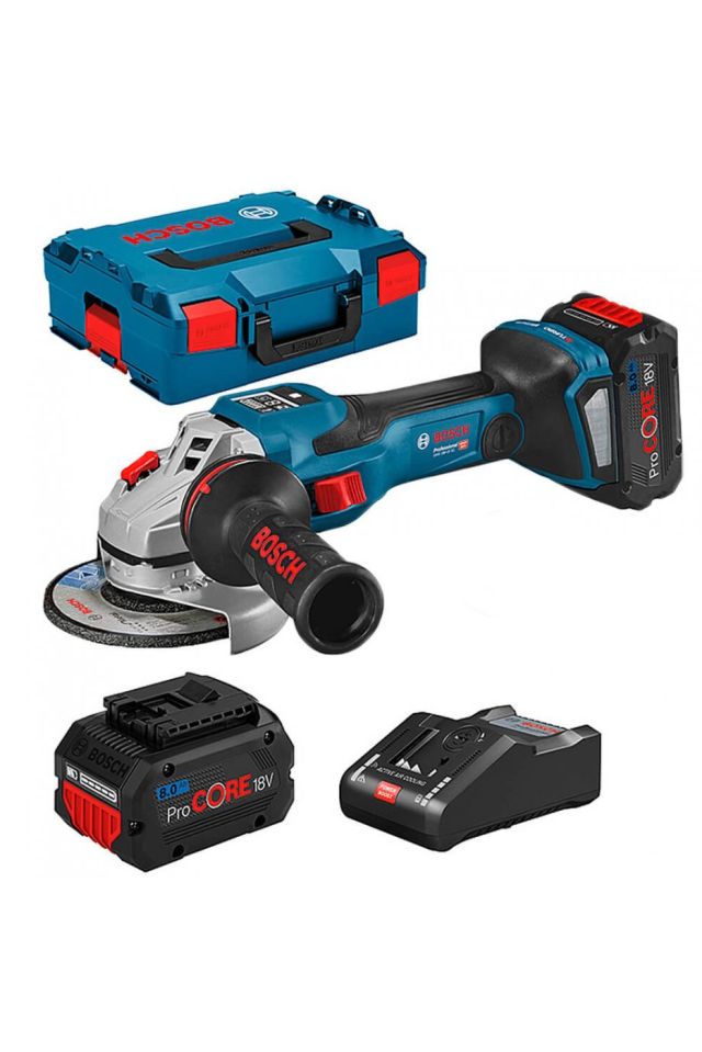 BOSCH ΓΩΝΙΑΚΟΣ ΤΡΟΧΟΣ ΜΠΑΤΑΡΙΑΣ GWS 18V-15 SC PROFESSIONAL 06019H6101