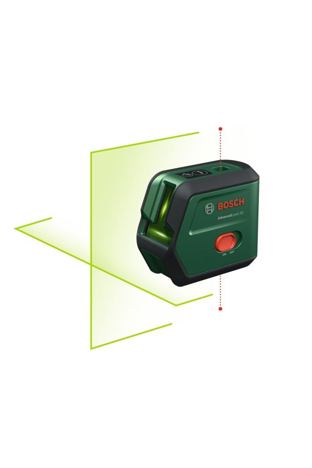 BOSCH ΛΕΪΖΕΡ ΔΙΑΣΤΑΥΡΟΥΜΕΝΩΝ ΑΚΤΙΝΩΝ ADVANCEDLEVEL 2G SET ΜΕ ΤΡΙΠΟΔΟ 0603663G01