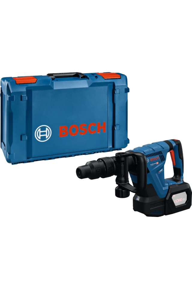 BOSCH ΣΚΑΠΤΙΚΟ ΠΙΣΤΟΛΕΤΟ ΜΠΑΤΑΡΙΑΣ ΜΕ SDS MAX PRO GSH 18V-5 (ΜΟΝΟ ΣΩΜΑ) 0611918200