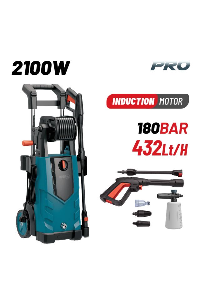 BORMANN PRO ΠΛΥΣΤΙΚΟ ΥΨΗΛΗΣ ΠΙΕΣΗΣ 2100W BPW4510 083009