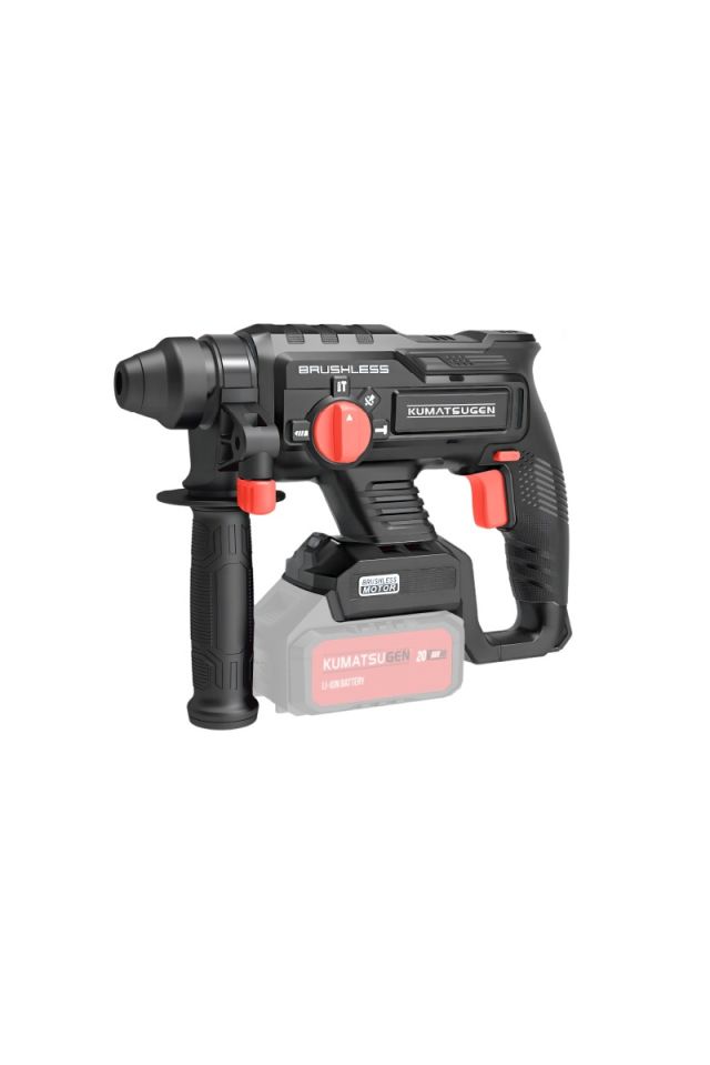 KUMATSUGEN ΠΝΕΥΜΑΤΙΚΟ ΣΚΑΠΤΙΚΟ ΜΠΑΤΑΡΙΑΣ SDS-PLUS BRUSHLESS 20V, 2.5J,0-1300RPM KDC518 (ΜΟΝΟ ΣΩΜΑ) 084464