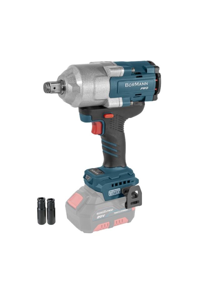 BORMANN PRO ΜΠΟΥΛΟΝΟΚΛΕΙΔΟ BRUSHLESS MΠΑΤΑΡΙΑΣ 20V,LI-ION (ΜΟΝΟ ΣΩΜΑ) BBP5391CA 085638