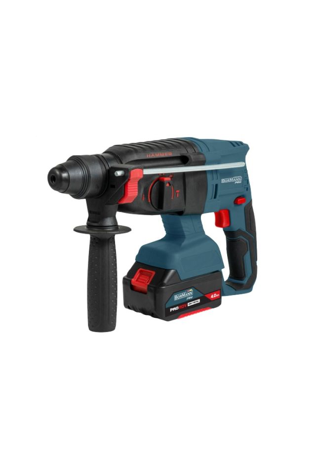 BORMANN PRO ΠΝΕΥΜΑΤΙΚΟ ΣΚΑΠΤΙΚΟ ΜΠΑΤΑΡΙΑΣ SDS-PLUS BRUSHLESS 20V (2X4AH) BBP5416X44CA 085676