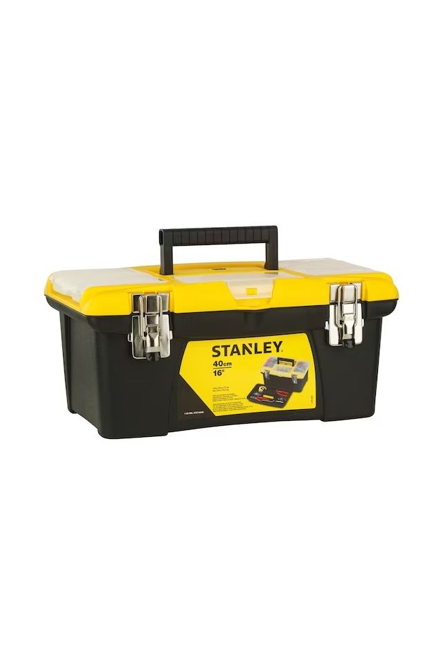 STANLEY ΕΡΓΑΛΕΙΟΘΗΚΗ Jumbo ΜΕ 2 ΣΥΡΤΑΡΩΤΕΣ ΤΑΜΠΑΚΙΕΡΕΣ & ΔΙΣΚΟ (ΜΕΤΑΛΛΙΚΑ ΚΟΥΜΠΩΜΑΤΑ) 1-92-905