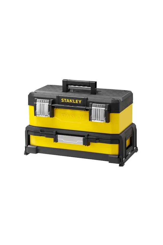 STANLEY ΚΙΤΡΙΝΗ ΜΕΤΑΛΛΟΠΛΑΣΤΙΚΗ ΕΡΓΑΛΕΙΟΘΗΚΗ 20” ΜΕ ΣΥΡΤΑΡΙ 1-95-829