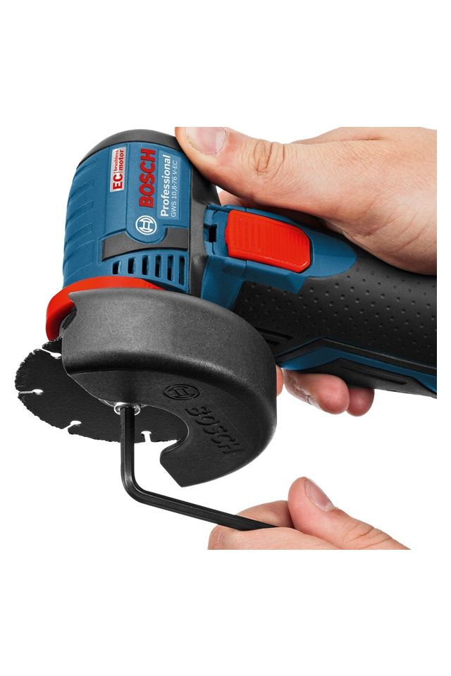 BOSCH ΓΩΝΙΑΚΟΣ ΛΕΙΑΝΤΗΡΑΣ ΜΠΑΤΑΡΙΑΣ GWS 12V-76-EC ΣΕ L-BOXX ( SOLO ) 06019F2003