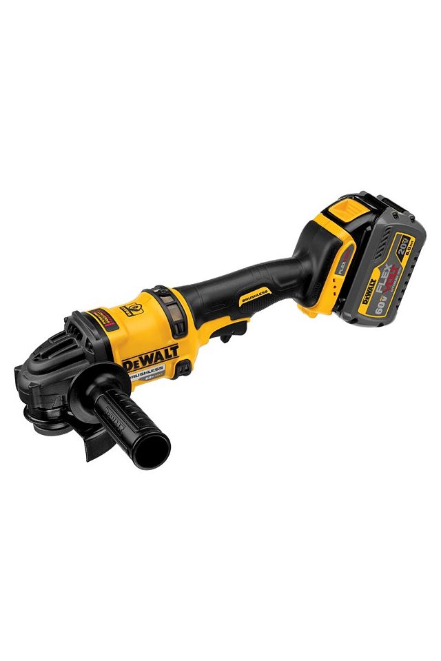 DEWALT ΓΩΝΙΑΚΟΣ ΤΡΟΧΟΣ 125mm XR FLEXVOLT 54v (2x6.0ah) DCG414T2-QW