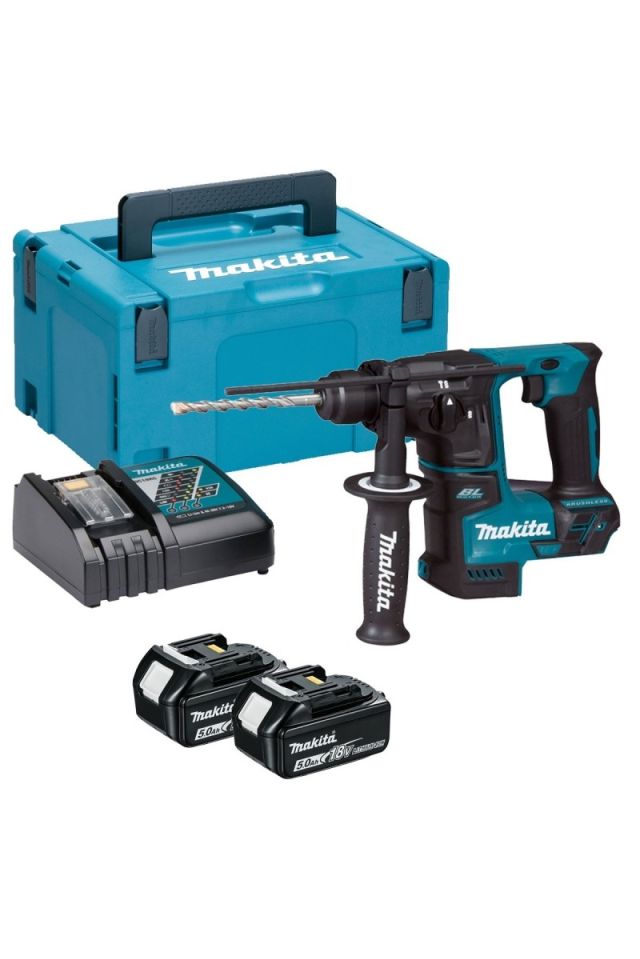 MAKITA ΠΝΕΥΜΑΤΙΚΟ ΠΙΣΤΟΛΕΤΟ ΜΠΑΤΑΡΙΑΣ BL MOTOR 2 ΛΕΙΤΟΥΡΓΙΩΝ SDS-PLUS DHR171RTJ