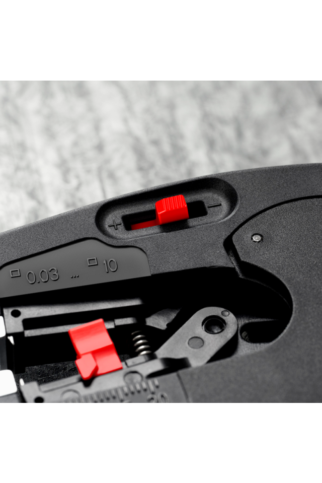 KNIPEX ΗΛΕΚΤΡΟΛΟΓΙΚΟΣ ΑΠΟΓΥΜΝΩΤΗΣ ΚΑΛΩΔΙΩΝ 3 ΣΕ 1ΜΕ ΚΟΦΤΗ & ΠΡΕΣΑ 190mm NexStrip 1272190SB