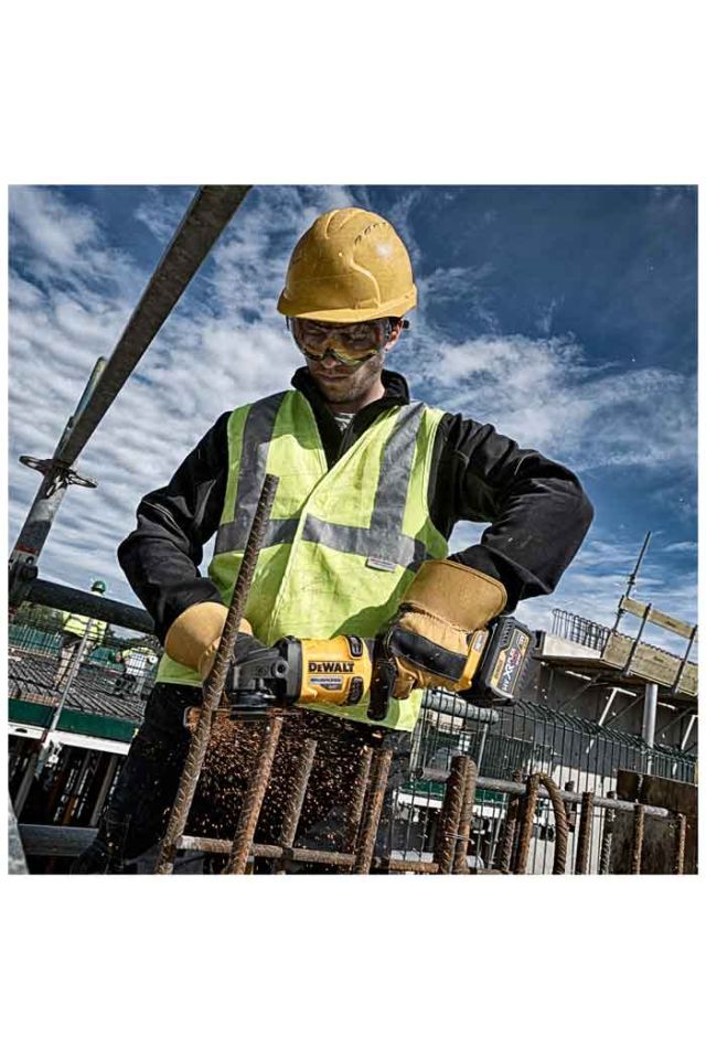 DEWALT ΓΩΝΙΑΚΟΣ ΤΡΟΧΟΣ 125mm XR FLEXVOLT 54v (2x6.0ah) DCG414T2-QW
