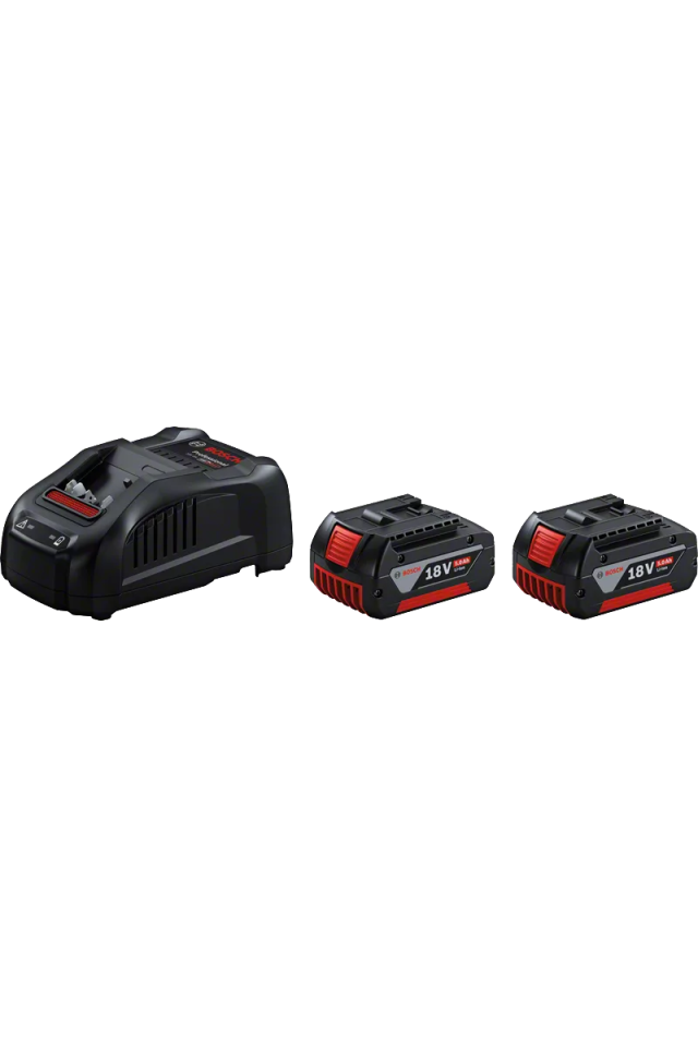 BOSCH ΣΕΤ 2 ΜΠΑΤΑΡΙΩΝ 18V 5.5AH ΚΑΙ ΦΟΡΤΙΣΤΗ GAL1880CV PROFESSIONAL 1600A00B8J