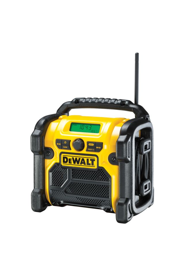 DEWALT ΚΟΜΠΑΚΤ ΡΑΔΙΟΦΩΝΟ XR LI-ION FM/AM (ΜΟΝΟ ΣΩΜΑ) DCR019-QW