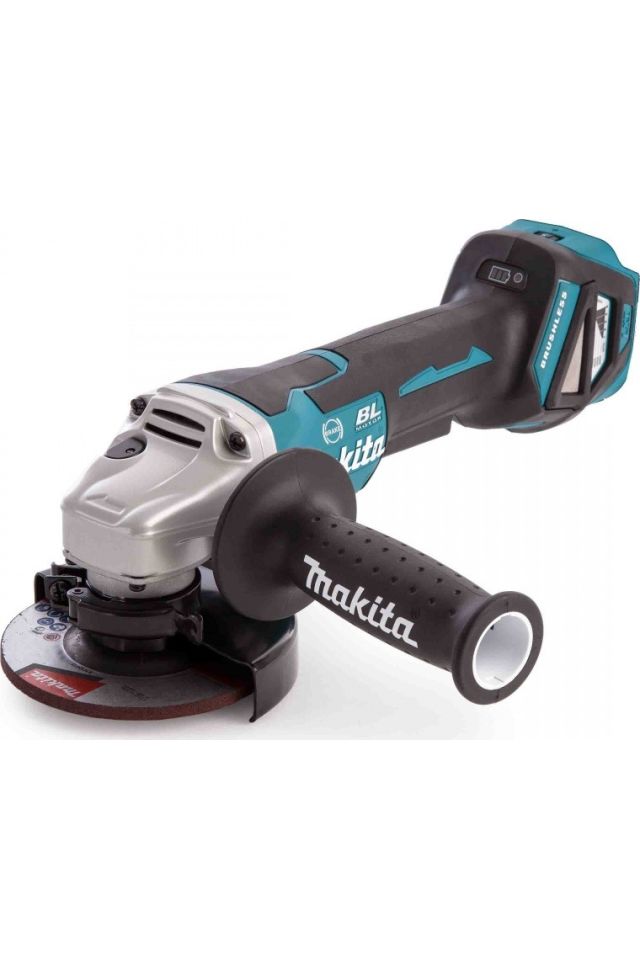 MAKITA ΓΩΝΙΑΚΟΣ ΤΡΟΧΟΣ 18V 115M BL MOTOR (SOLO) DGA467ZJ
