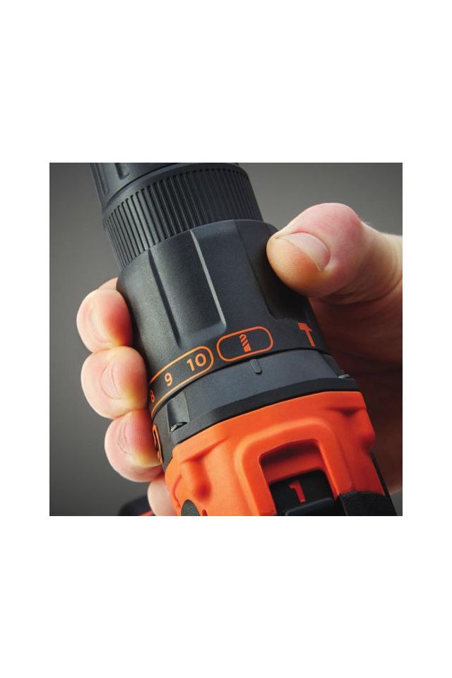 BLACK AND DECKER ΚΡΟΥΣΤΙΚΟ ΔΡΑΠΑΝΟΚΑΤΣΑΒΙΔΟ 18V 1.5AH 2 ΜΠΑΤΑΡΙΩΝ BDCHD18KB