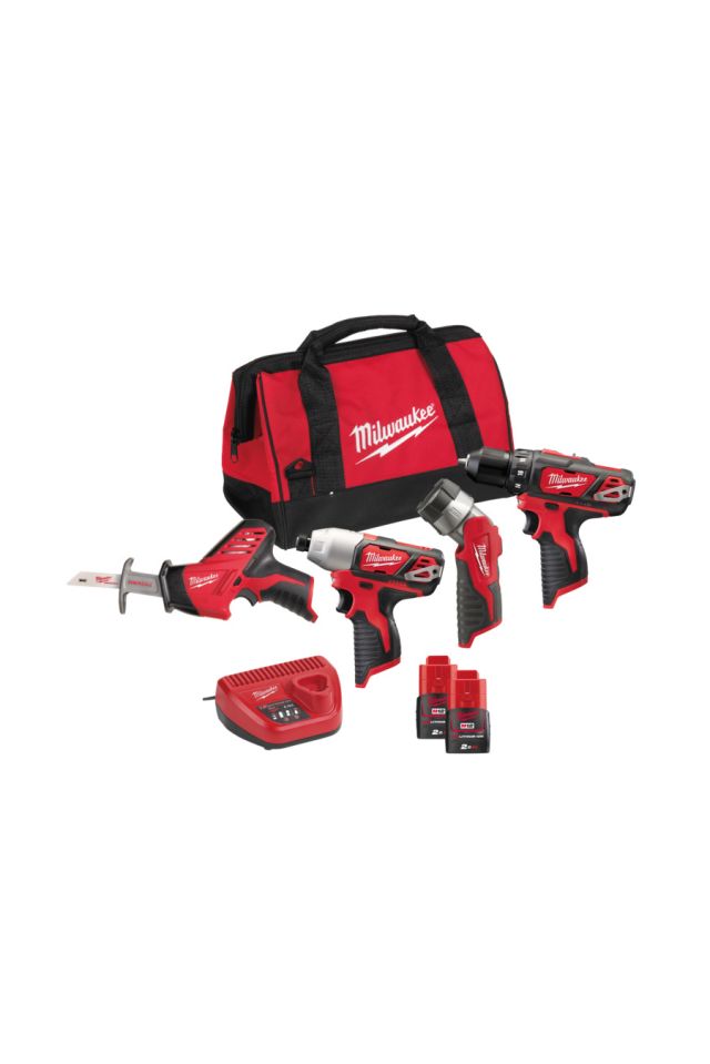 MILWAUKEE ΣΕΤ ΕΡΓΑΛΕΙΩΝ POWERPACK UTILITY M12™ BPP4A-202B 4933441240