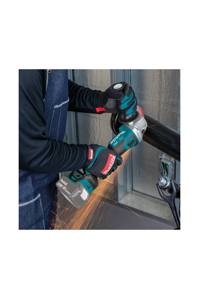 MAKITA ΓΩΝΙΑΚΟΣ ΤΡΟΧΟΣ 125MM 18V SOLO LXT DGA513Z
