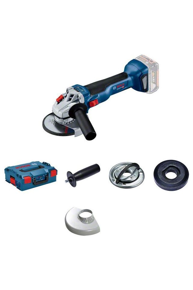 BOSCH ΓΩΝΙΑΚΟΣ ΛΕΙΑΝΤΗΡΑΣ ΜΠΑΤΑΡΙΑΣ GWS 18V-10 PROFESSIONAL 06019J4003