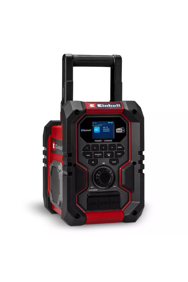 EINHELL ΡΑΔΙΟΦΩΝΟ ΜΠΑΤΑΡΙΑΣ TE-CR 18 Li DAB+/FM/BT (ΜΟΝΟ ΣΩΜΑ) 3407995