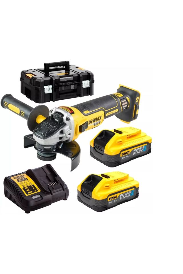 DEWALT ΓΩΝΙΑΚΟΣ ΤΡΟΧΟΣ 18V Ø125mm DCG405H2T-QW