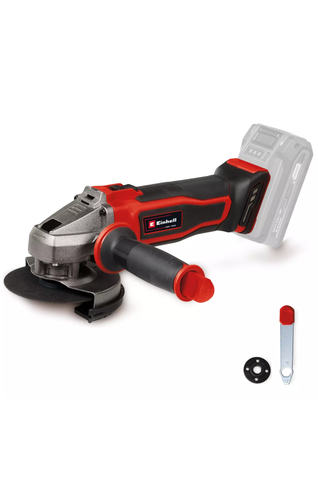 EINHELL  ΓΩΝΙΑΚΟΣ ΤΡΟΧΟΣ ΜΠΑΤΑΡΙΑΣ TE-AG 18/115-2 LI - SOLO 4431166