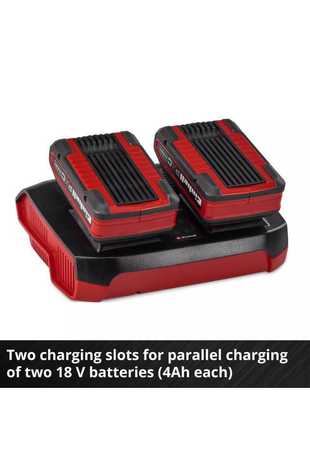 EINHELL ΤΑΧΥΦΟΡΤΙΣΤΗΣ ΓΙΑ 2 ΜΠΑΤΑΡΙΕΣ 18V POWER X-TWINCHARGER 4A 4512161
