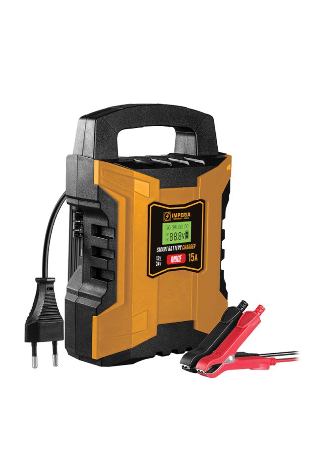 IMPERIA ΦΟΡΤΙΣΤΗΣ ΜΠΑΤΑΡΙΩΝ 12V/24V 2A/8A/15A 60163