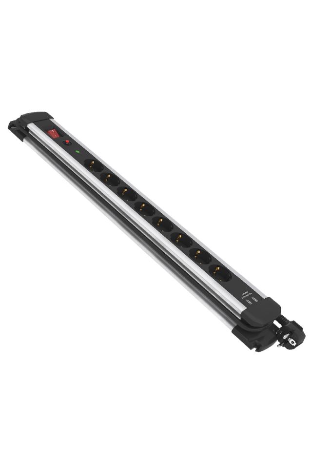 BULLE ΠΟΛΥΠΡΙΖΟ PRO ΜΕ ΠΡΟΣΤΑΣΙΑ 8 ΘΕΣΕΩΝ 1,5m +2x USB 607058