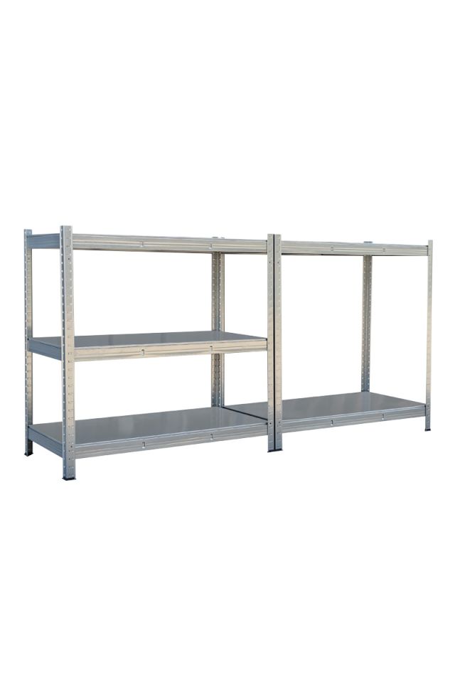 UNIMAC ΡΑΦΙΕΡΑ ΜΕΤΑΛΛΙΚΗ 100x50x200 ΓΚΡΙ. 265kg 5 ΡΑΦΙΑ 610419