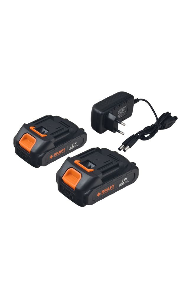KRAFT ΨΑΛΙΔΙ ΚΛΑΔΕΜΑΤΟΣ ΜΠΑΤΑΡΙΑΣ 28mm 21V 2x2Ah 691165