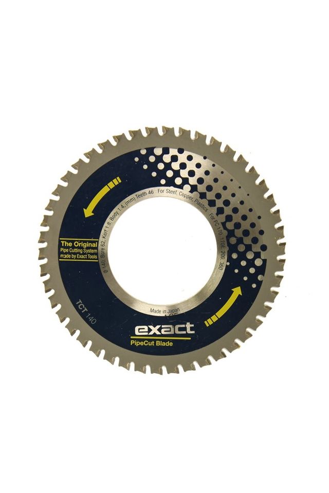 EXACT ΔΙΣΚΟΣ ΚΟΠΗΣ ΣΩΛΗΝΑ TCT 140 7010486