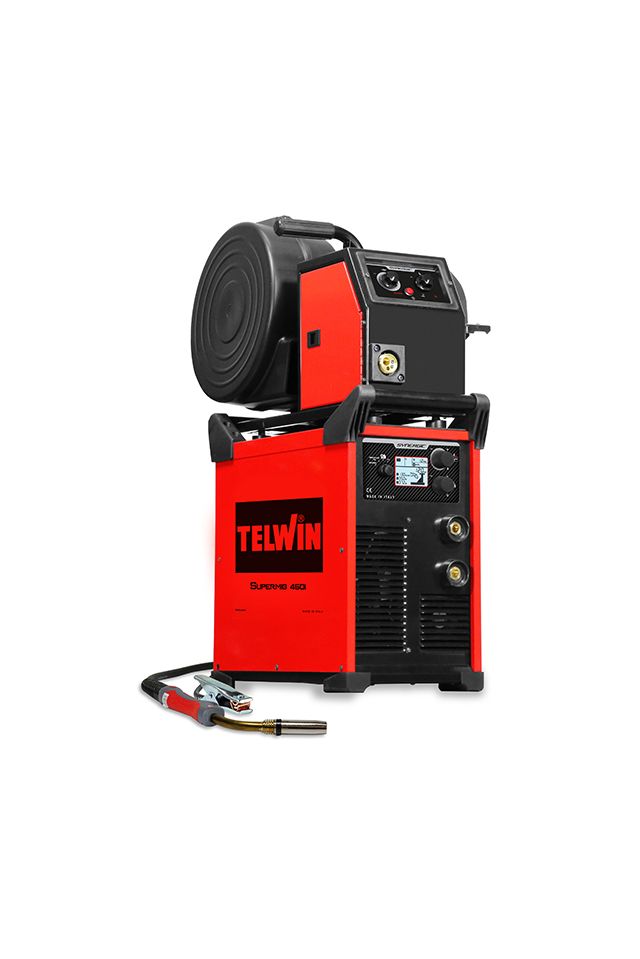 TELWIN ΗΛΕΚΤΡΟΣΥΓΚΟΛΛΗΣΗ INVERTER ΣΥΡΜΑΤΟΣ SUPERMIG 450i PACK 816906