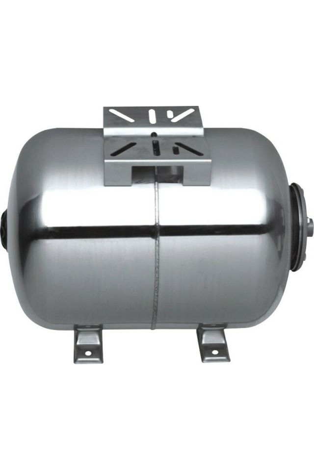 KRAFT ΔΟΧΕΙΟ ΟΡΙΖΟΝΤΙΟ 50L INOX - 8 BAR - 1'' 63634