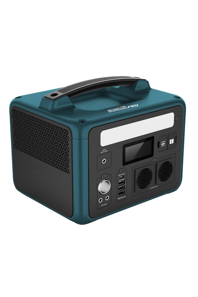 BORMANN Pro BBC5060 Power Station 300W,230Wh/72000mAh , 12V/24V, AC, DC, TYPE C, USB-A , LiFePO4
