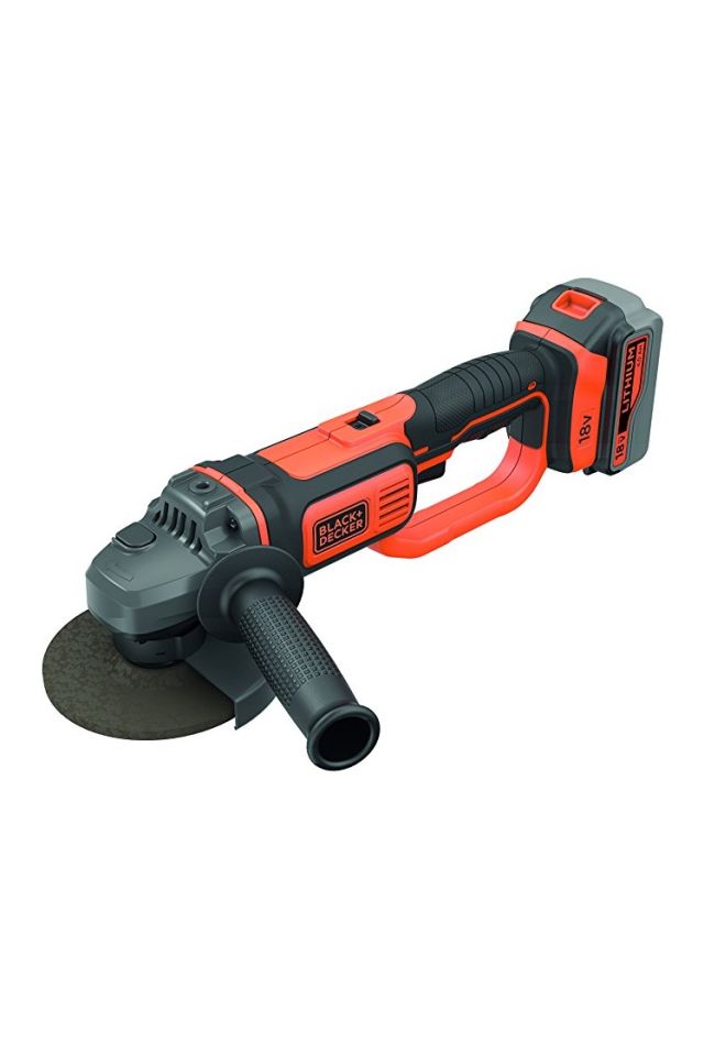 BLACK AND DECKER ΓΩΝΙΑΚΟΣ ΤΡΟΧΟΣ 18V 4.0 AH LI-ION BCG720M1-QW
