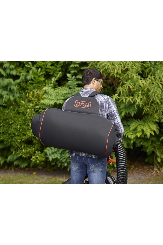 BLACK AND DECKER ΦΥΣΗΤΉΡΑΣ – ΑΠΟΡΡΟΦΗΤΉΡΑΣ - ΤΕΜΑΧΙΣΤΉΣ 3000W ΜΕ ΣΑΚΙΔΙΟ ΠΛΑΤΗΣ & ΤΣΟΥΓΚΡΑΝΑ BEBLV301-QS
