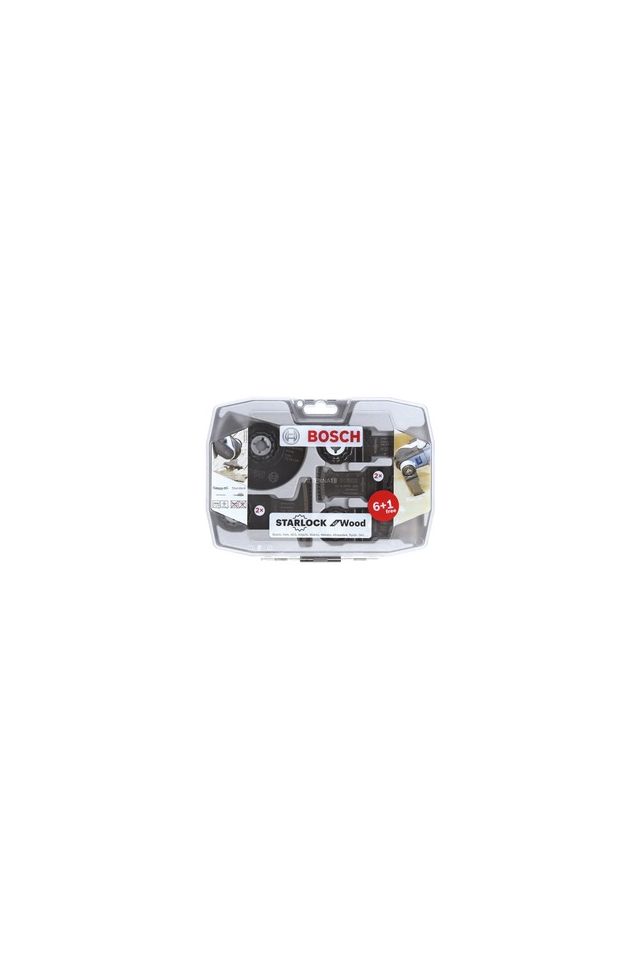 BOSCH SET 7 TEM. ΕΞΑΡΤΗΜΑΤΩΝ STARLOCK ΓΙΑ ΞΥΛΟ 2608664623