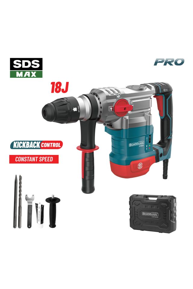 BORMANN BPH7620 ΣΚΑΠΤΙΚΟ ΠΕΡΙΣΤΡΟΦΙΚΟ ΠΙΣΤΟΛΕΤΟ 1600W,SDS-MAX 086369
