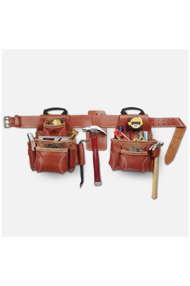 CLC WORK GEAR ΔΙΠΛΗ ΖΩΝΗ ΔΕΡΜΑΤΙΝΗ ΚΑΦΕ CL1021448