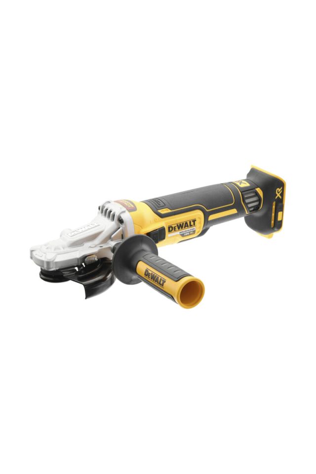 DEWALT ΕΠΙΠΕΔΟΣ ΓΩΝΙΑΚΟΣ ΤΡΟΧΟΣ 125mm 18V XR BRUSHLESS (ΜΟΝΟ ΣΩΜΑ) DCG405FN-XJ