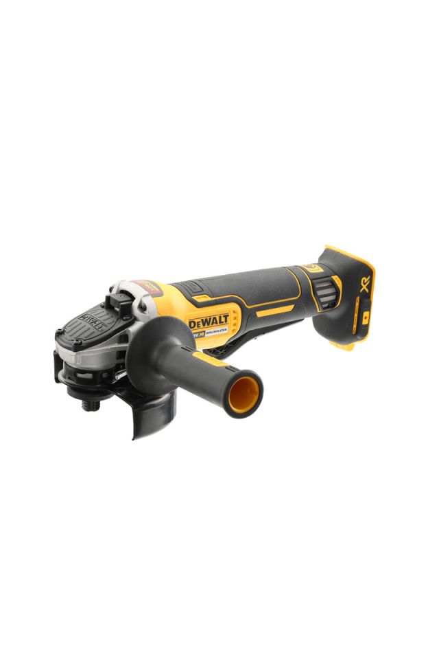DEWALT ΓΩΝΙΑΚΟΣ ΤΡΟΧΟΣ ΜΕ ΔΙΑΚΟΠΤΗ PADDLE 18V BRUSHLESS 125MM SOLO DCG406N-XJ