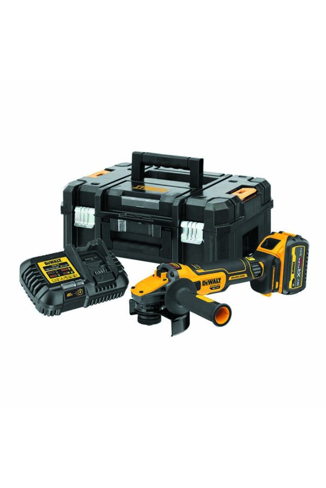 DEWALT ΓΩΝΙΑΚΟΣ ΤΡΟΧΟΣ 125mm XR BRUSHLESS  18V Flexvolt Advantage Li-Ion DCG409T1