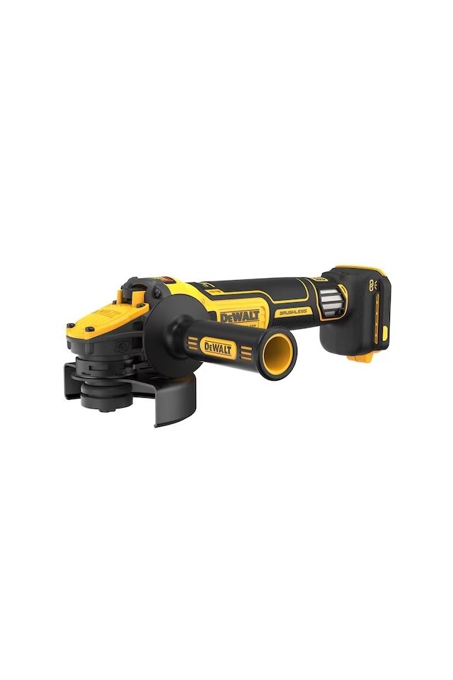 DEWALT ΓΩΝΙΑΚΟΣ ΤΡΟΧΟΣ 125mm 18V XR ΡΥΘΜΙΖΟΜΕΝΗΣ ΤΑΧΥΤΗΤΑΣ SOLO DCG409VSN-XJ