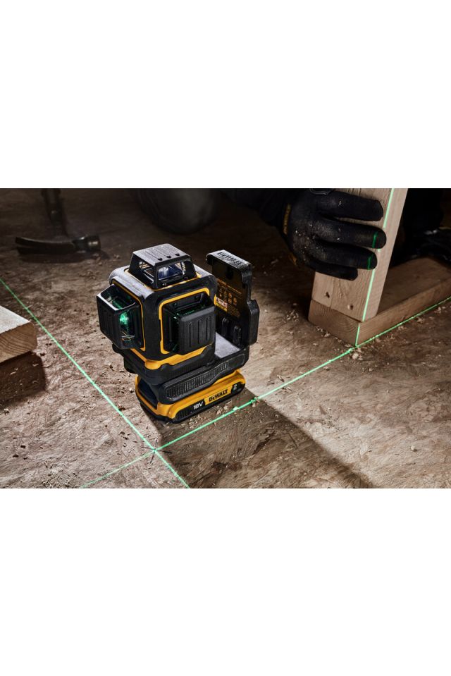 DEWALT ΑΥΤΟΡΥΘΜΙΖΟΜΕΝΟ ΓΡΑΜΜΙΚΟ ΑΛΦΑΔΙ LASER ΠΡΑΣΙΝΗΣ ΔΕΣΜΗΣ DCLE34031D1-QW