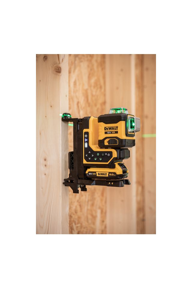 DEWALT ΤΗΛΕΧΕΙΡΙΖΟΜΕΝΟ ΛΕΙΖΕΡ (ΠΡΑΣΙΝΗΣ ΔΕΣΜΗΣ) 18V 3X360 DCLE34035D1-QW