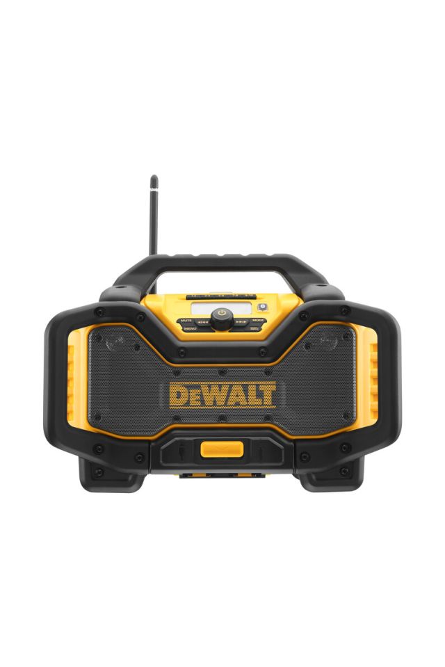 DEWALT ΦΟΡΗΤΟ ΡΑΔΙΟΦΩΝΟ ΜΠΑΤΑΡΙΑΣ DAB ΜΕ USB ΚΙΤΡΙΝΟ (ΜΟΝΟ ΣΩΜΑ) DCR027-QW