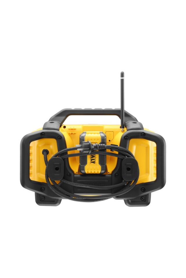 DEWALT ΦΟΡΗΤΟ ΡΑΔΙΟΦΩΝΟ ΜΠΑΤΑΡΙΑΣ DAB ΜΕ USB ΚΙΤΡΙΝΟ (ΜΟΝΟ ΣΩΜΑ) DCR027-QW