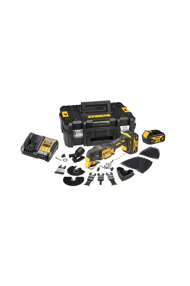 DEWALT ΠΑΛΙΝΔΡΟΜΙΚΟ ΠΟΛΥΕΡΓΑΛΕΙΟ BRUSHLESS 18V ΜΕ ΡΥΘΜΙΣΗ ΤΑΧΥΤΗΤΑΣ (2x4Ah) DCS355M2-QW
