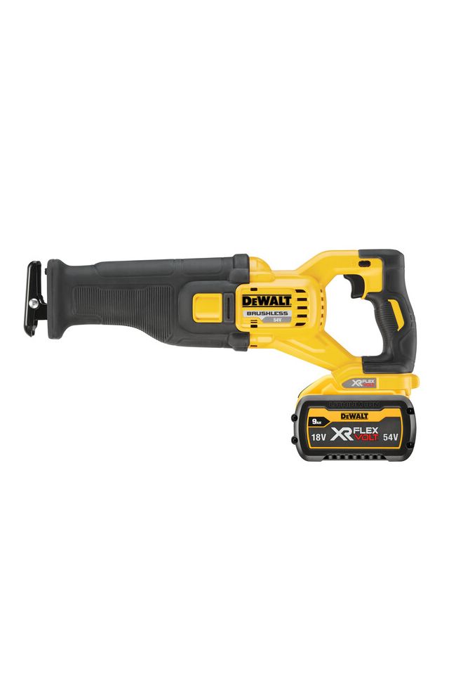 DEWALT ΣΠΑΘΟΣΕΓΑ ΜΠΑΤΑΡΙΑΣ 54V Li-Ion XR FLEXVOLT BRUSHLESS (2x9.0Ah) ΣΕ TSTAK DCS389X2-QW