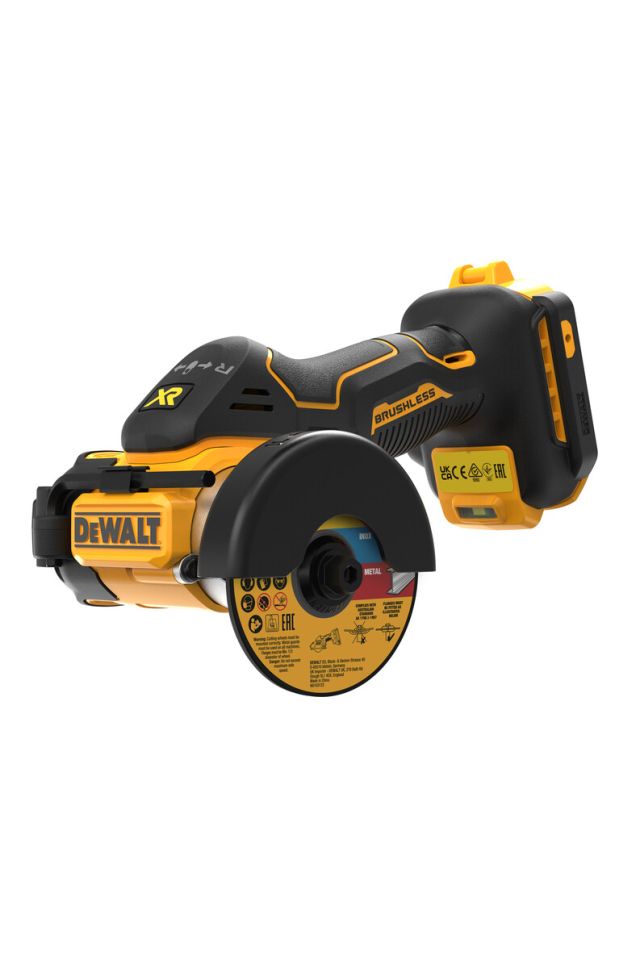 DEWALT ΓΩΝΙΑΚΟΣ ΤΡΟΧΟΣ ΜINI 76MM 18V XR BRUSHLESS (ΜΟΝΟ ΣΩΜΑ) DCS438N-XJ